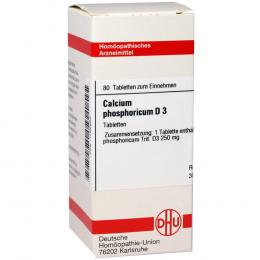 CALCIUM PHOSPHORICUM D 3 Tabletten 80 St Tabletten