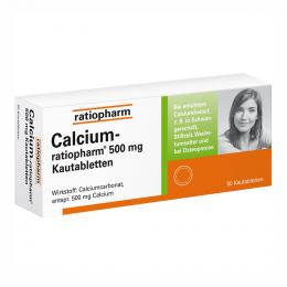 CALCIUM-RATIOPHARM 500 mg Kautabletten 100 St Kautabletten