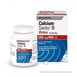 Calcium Sandoz D Osteo Kautabletten 100 St Kautabletten