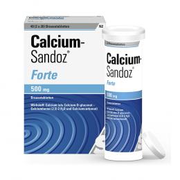 Ein aktuelles Angebot für CALCIUM SANDOZ FORTE 2 X 20 St Brausetabletten Mineralstoffe - jetzt kaufen, Marke Hexal AG.