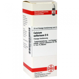 CALCIUM SULFURICUM D 6 Dilution 20 ml