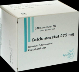 CALCIUMACETAT 475 mg Filmtabletten 200 St