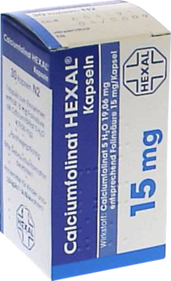 CALCIUMFOLINAT HEXAL Kapseln 15 mg 30 St