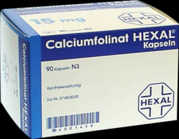 CALCIUMFOLINAT HEXAL Kapseln 15 mg 90 St