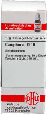 CAMPHORA D 10 Globuli 10 g