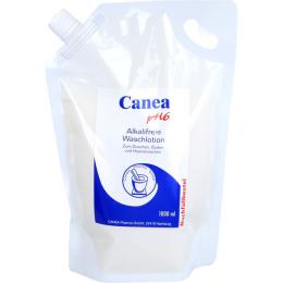 CANEA pH6 alkalifreie Waschlotion Nachfüllbeutel 1000 ml