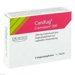 CANIFUG CREMOLUM 200 3 St Vaginalsuppositorien