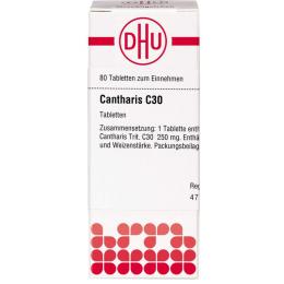 CANTHARIS C 30 Tabletten 80 St.