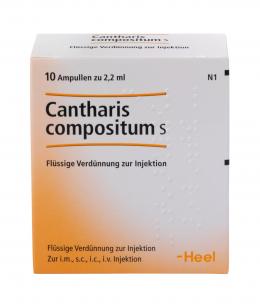 CANTHARIS COMPOSITUM S Ampullen 10 St Ampullen