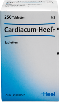 CARDIACUM Heel T Tabletten 250 St