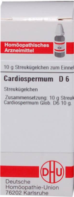 CARDIOSPERMUM D 6 Globuli 10 g
