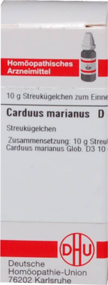 CARDUUS MARIANUS D 3 Globuli 10 g