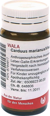 CARDUUS MARIANUS/VISCUM mali comp.Globuli 20 g