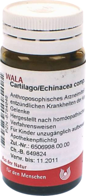 CARTILAGO/Echinacea comp.Globuli 20 g