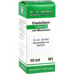 Castellani-Lösung mit Miconazol 10 ml Lösung