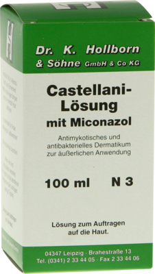 CASTELLANI m. Miconazol Lsung 100 ml