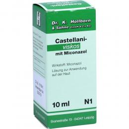 CASTELLANI viskos m. Miconazol Lösung 10 ml Lösung