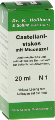 CASTELLANI viskos m. Miconazol Lsung 20 ml