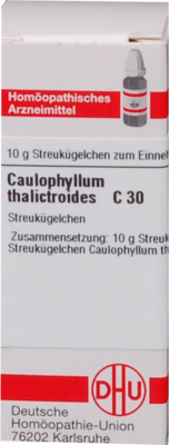 CAULOPHYLLUM THALICTROIDES C 30 Globuli 10 g