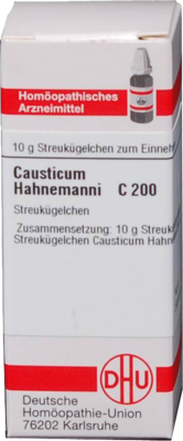 CAUSTICUM HAHNEMANNI C 200 Globuli 10 g