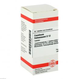Ein aktuelles Angebot für CAUSTICUM HAHNEMANNI D 12 Tabletten 80 St Tabletten Naturheilmittel - jetzt kaufen, Marke DHU-Arzneimittel GmbH & Co. KG.
