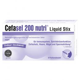 CEFASEL 200 nutri Liquid Stix 8 St Flüssigkeit zum Einnehmen