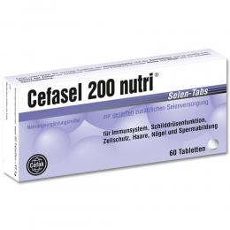 Cefasel 200 nutri Selen-Tabs 60 St Tabletten