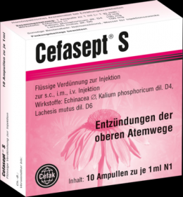 CEFASEPT S Injektionslsung 100 St