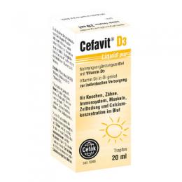 CEFAVIT D3 Liquid pur Tropfen zum Einnehmen 20 ml