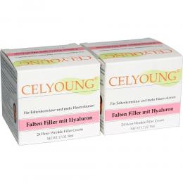 Ein aktuelles Angebot für Celyoung Falten Filler mit Hyaluron 100 ml Creme Gesichtspflege - jetzt kaufen, Marke KREPHA GmbH & Co. KG.