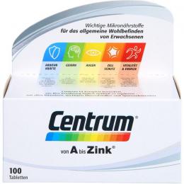 CENTRUM A-Zink Tabletten 100 St.
