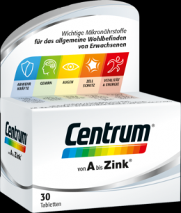 CENTRUM A-Zink Tabletten 37 g