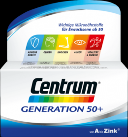 CENTRUM Generation 50+ Tabletten 126 g