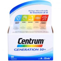CENTRUM Generation 50+ Tabletten 30 St.