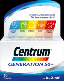 CENTRUM Generation 50+ Tabletten 37 g