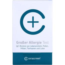 CERASCREEN Großer Allergie-Test-Kit Blut 1 St.
