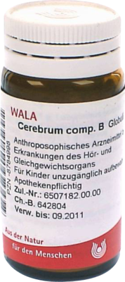 CEREBRUM COMP.B Globuli 20 g