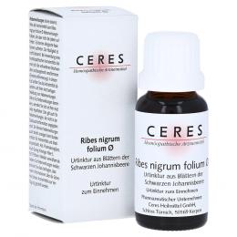Ein aktuelles Angebot für CERES Ribes nigrum folium Urtinktur 20 ml Tropfen zum Einnehmen  - jetzt kaufen, Marke CERES Heilmittel GmbH.