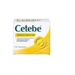 Cetebe Vitamin C Retard 500 120 St Hartkapseln