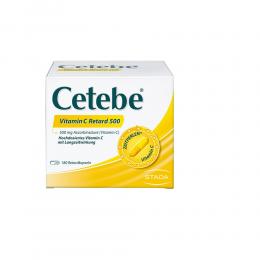 Cetebe Vitamin C Retard 500 180 St Hartkapseln