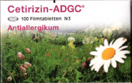CETIRIZIN ADGC Filmtabletten 100 St