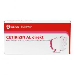 Ein aktuelles Angebot für Cetirizin AL direkt 21 St Lutschtabletten Innere Anwendung - jetzt kaufen, Marke ALIUD Pharma GmbH.