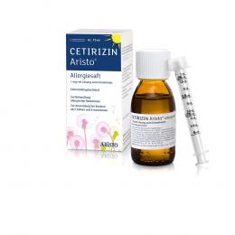 CETIRIZIN Aristo Allergiesaft 1 mg/ml Lsg.z.Einn. 75 ml Lösung zum Einnehmen