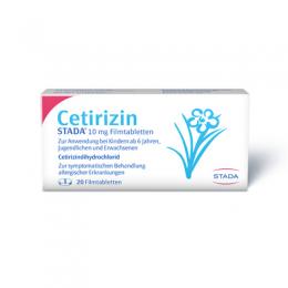 CETIRIZIN STADA 10 mg Filmtabletten 20 St