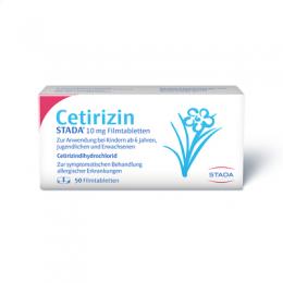 CETIRIZIN STADA 10 mg Filmtabletten 50 St