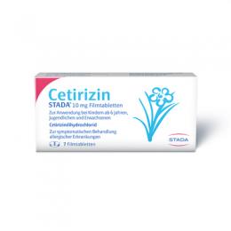 CETIRIZIN STADA 10 mg Filmtabletten 7 St