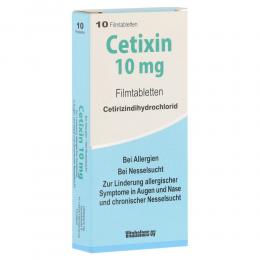 CETIXIN 10 mg Filmtabletten 10 St Filmtabletten
