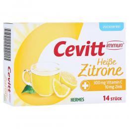 CEVITT immun heisse Zitrone zuckerfrei Granulat 14 St Granulat