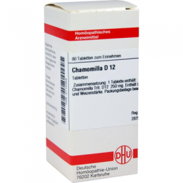 CHAMOMILLA D 12 Tabletten 80 St