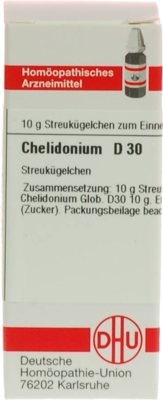 CHELIDONIUM D 30 Globuli 10 g